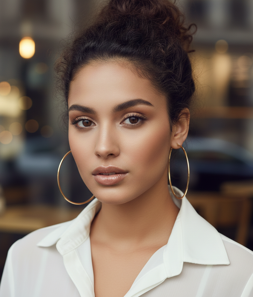 Classic Hoop Earrings 5cm & 7cm