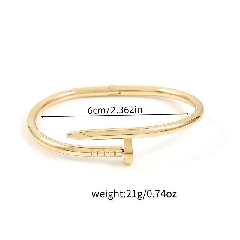 Nail Cuff Bracelet