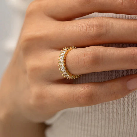 Eternity Baguette Ring