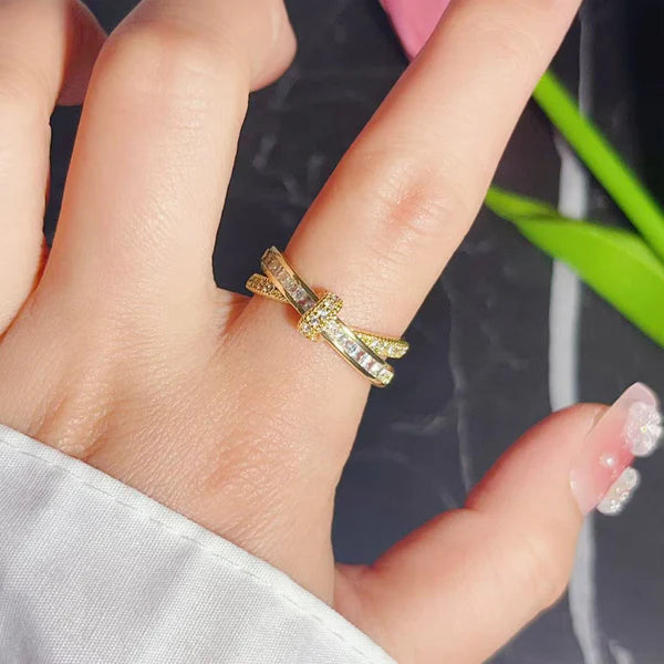 Infinity Bow Ring