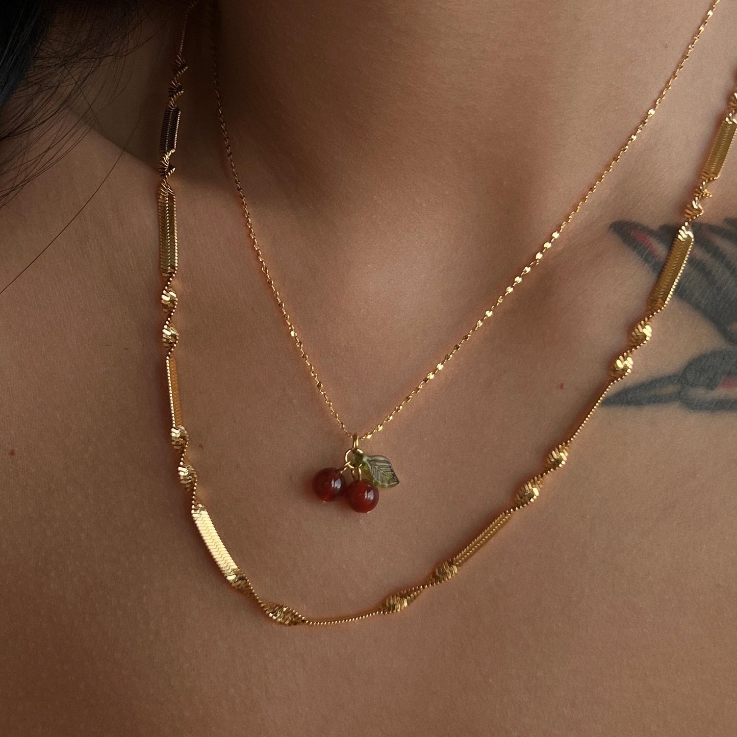 Classic Cherry Necklace