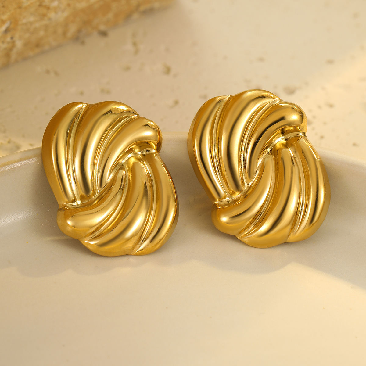 Knot Stud Earrings