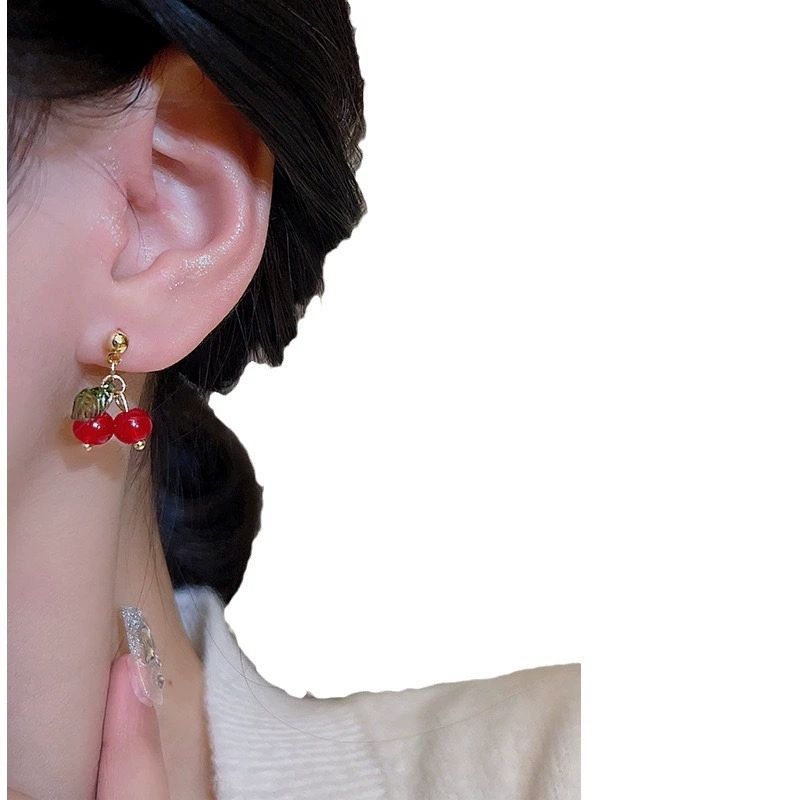 Cherry Charm Earrings