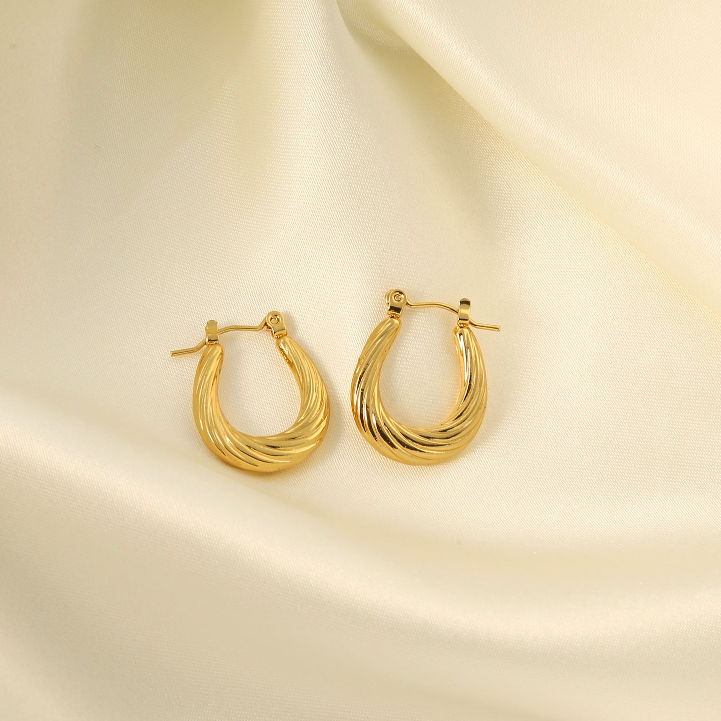 Irregular Hoop Earrings