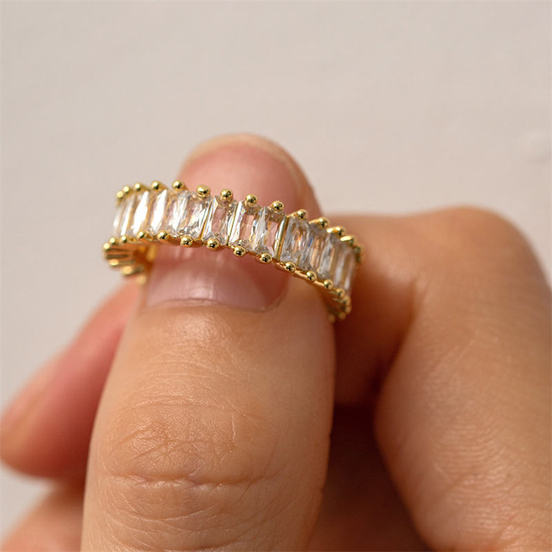 Eternity Baguette Ring