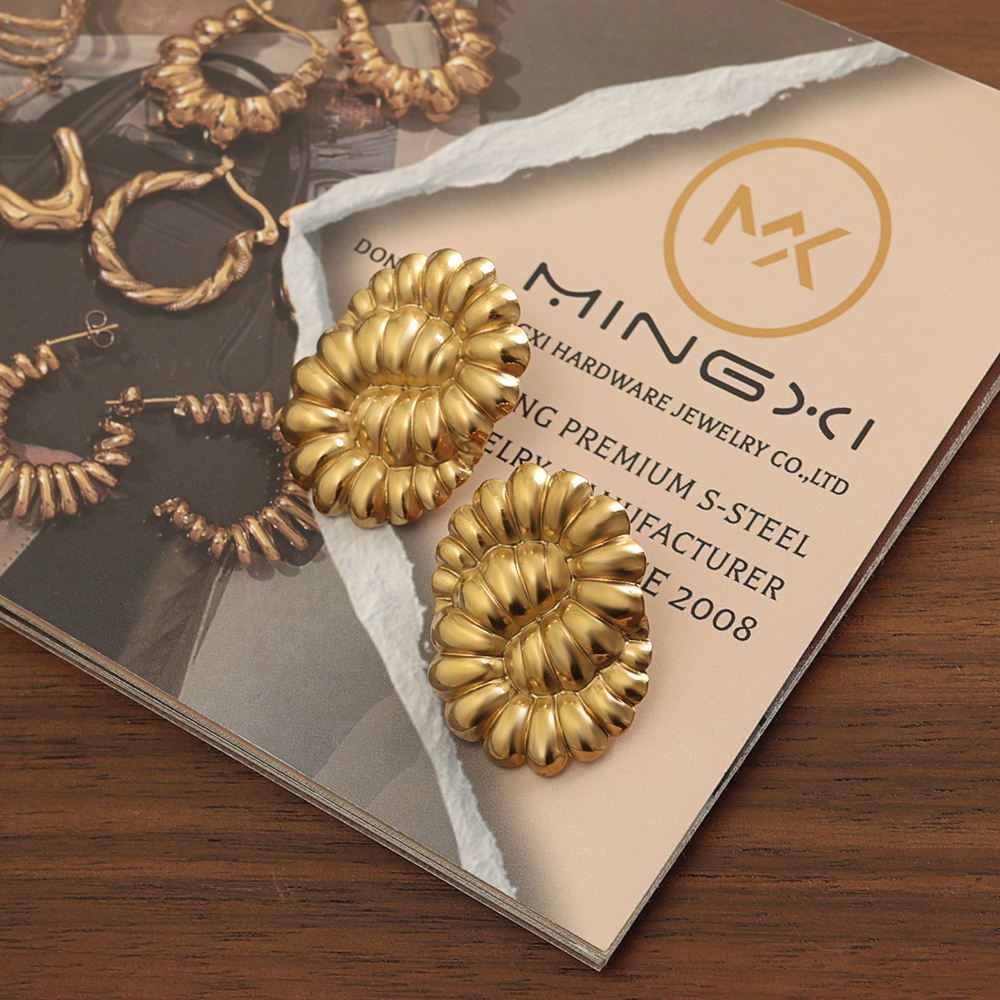 Bubble Cluster Stud Earrings