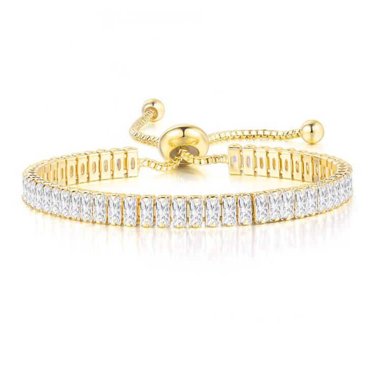Baguette CZ Tennis Bracelet