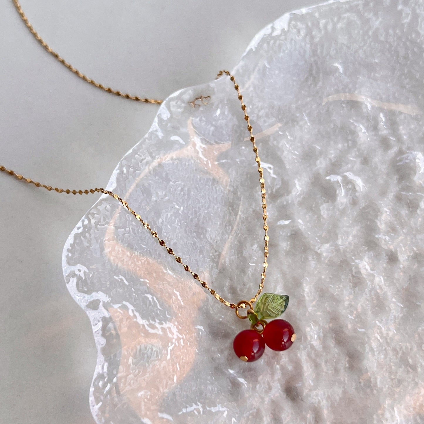 Classic Cherry Necklace