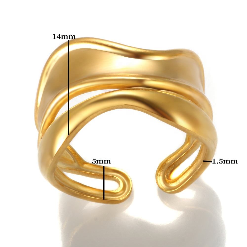 Wave Wrap Ring