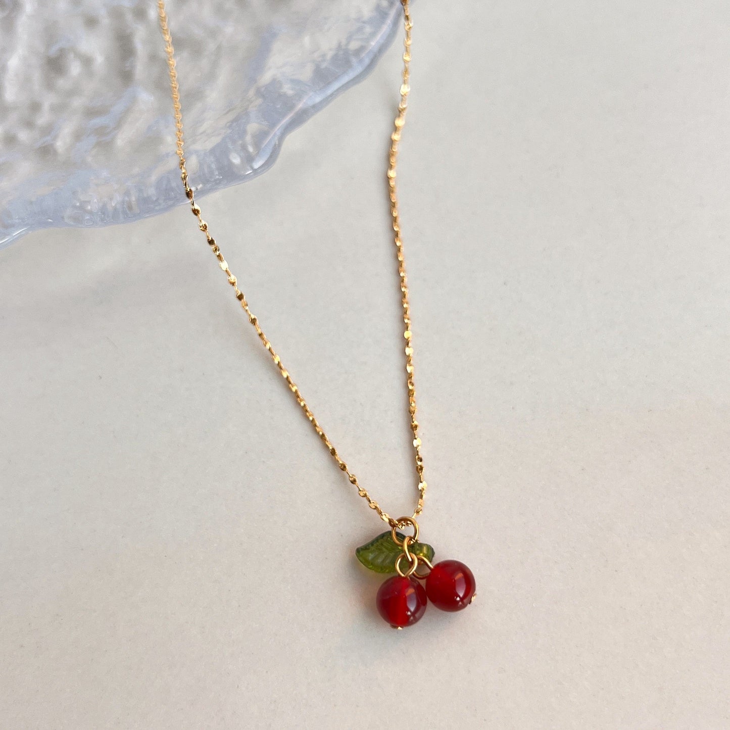 Classic Cherry Necklace
