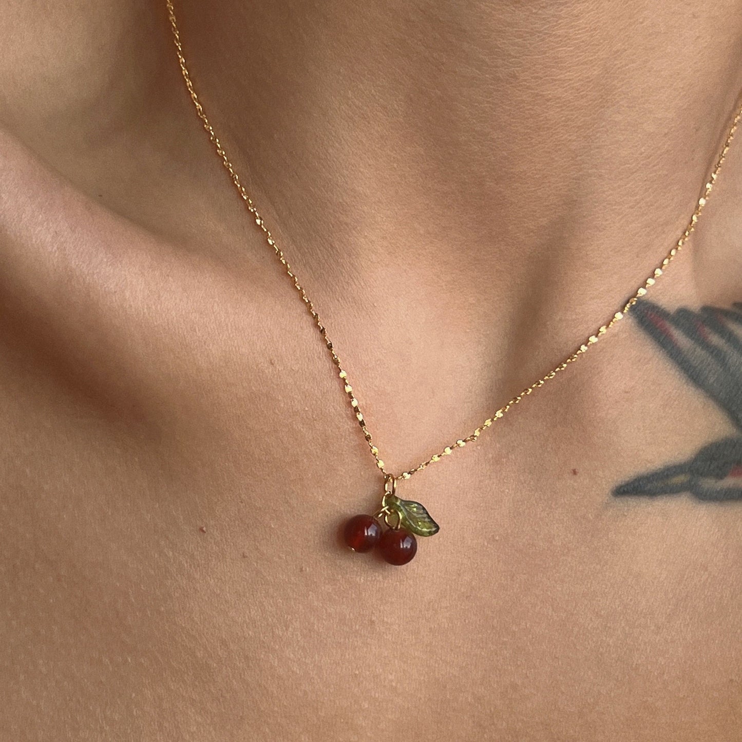 Classic Cherry Necklace