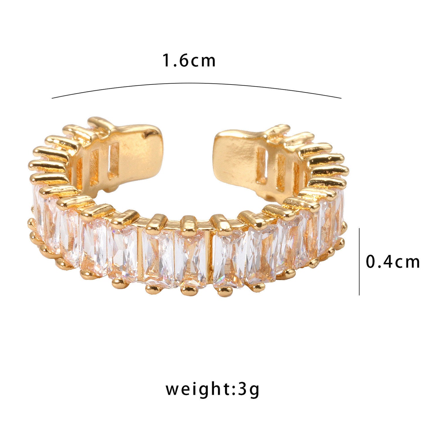 Eternity Baguette Ring