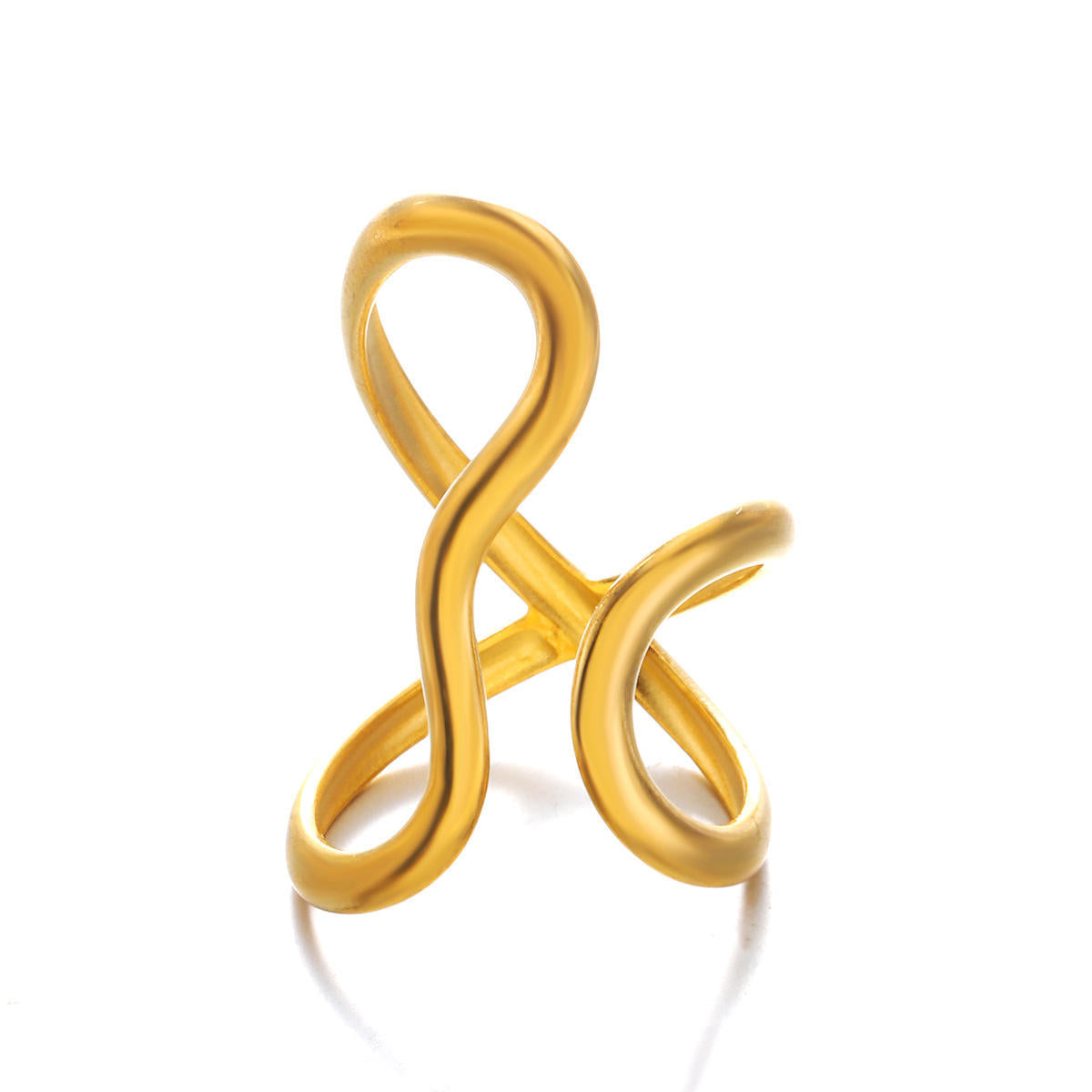 Wave Ring - 18k Gold Plated