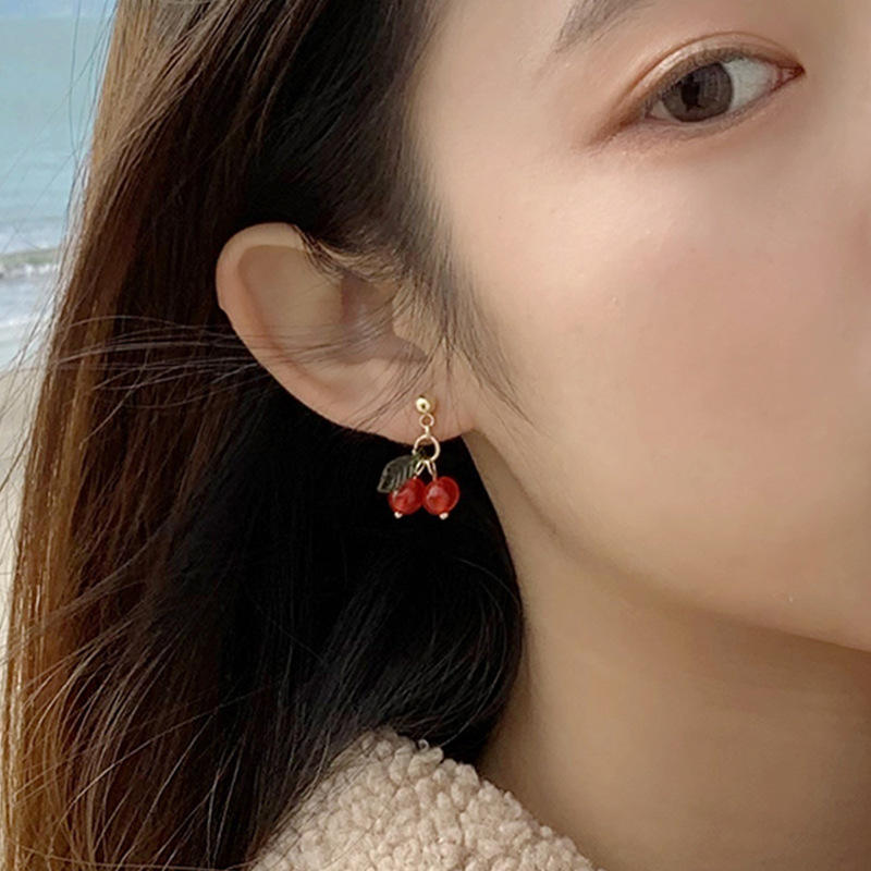 Cherry Charm Earrings