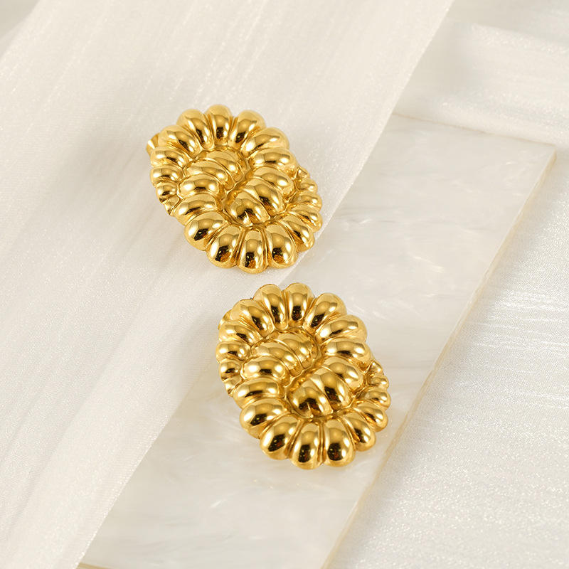 Bubble Cluster Stud Earrings