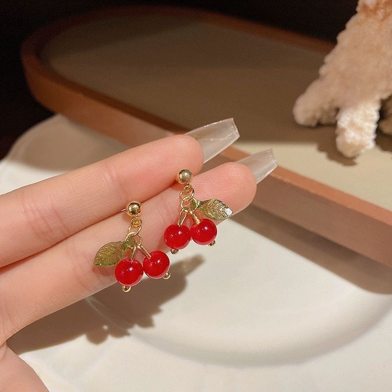 Cherry Charm Earrings
