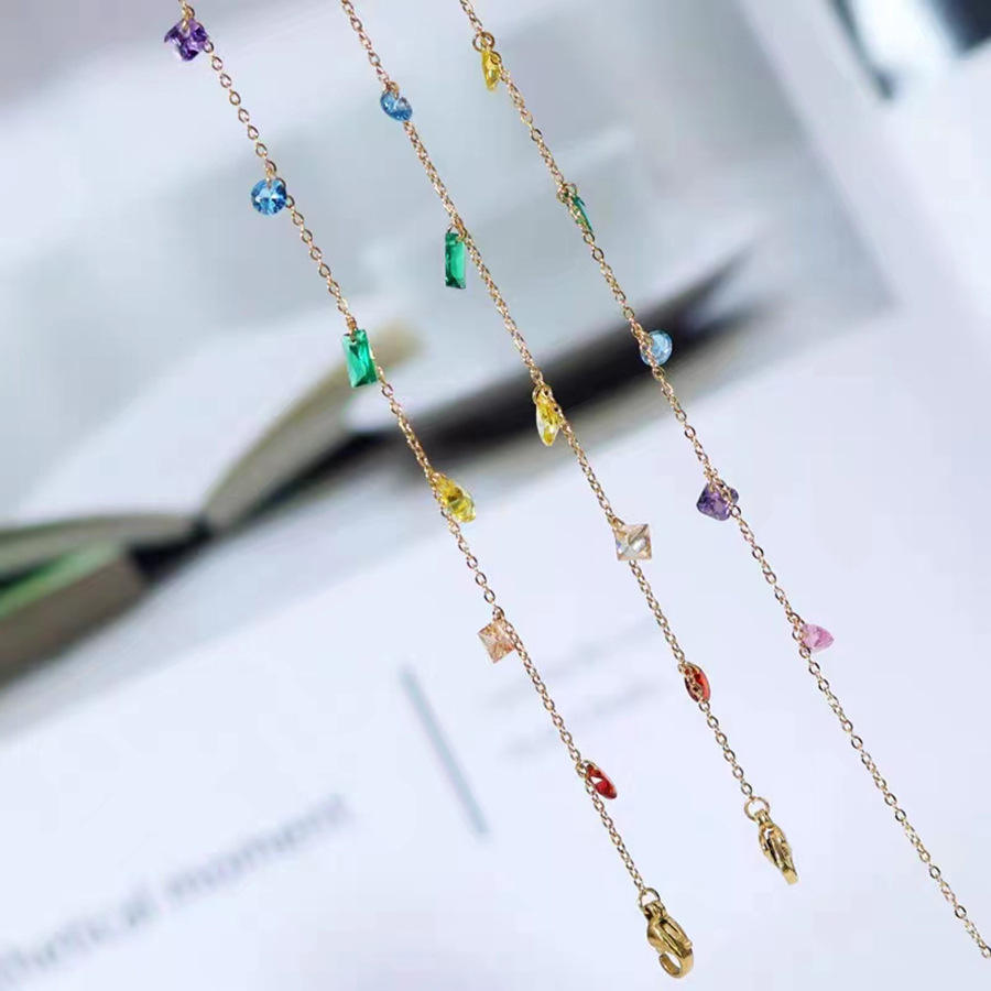 Multicolor Charm Necklace