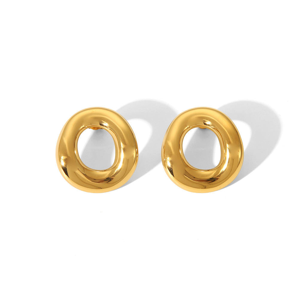 Bubble Round Studs Earrings