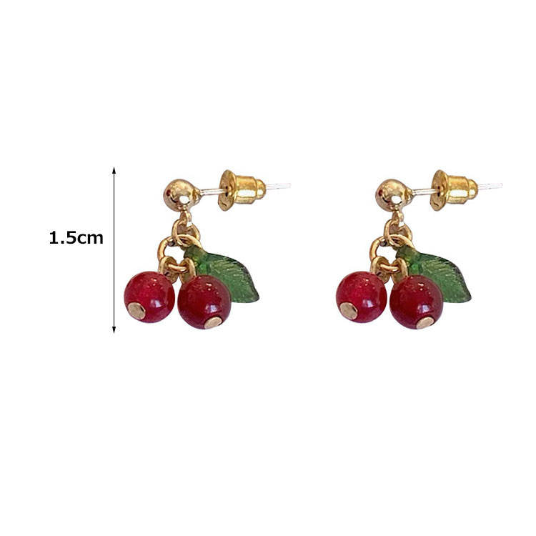 Cherry Charm Earrings