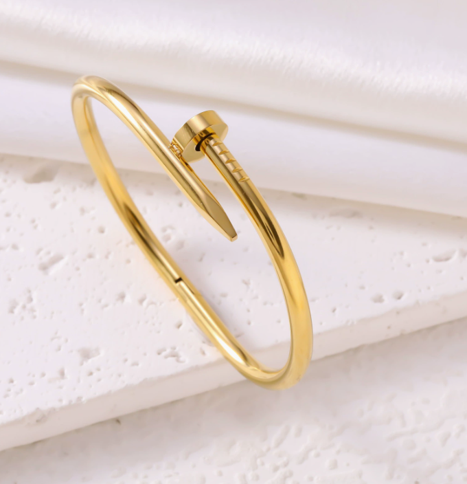 Nail Cuff Bracelet