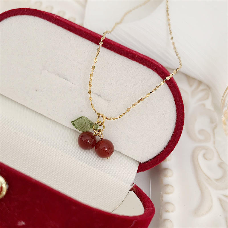 Classic Cherry Necklace