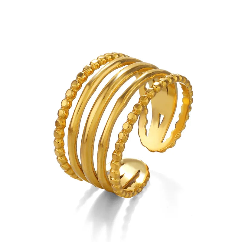 Aurora Layered Ring - 18K Gold Plated