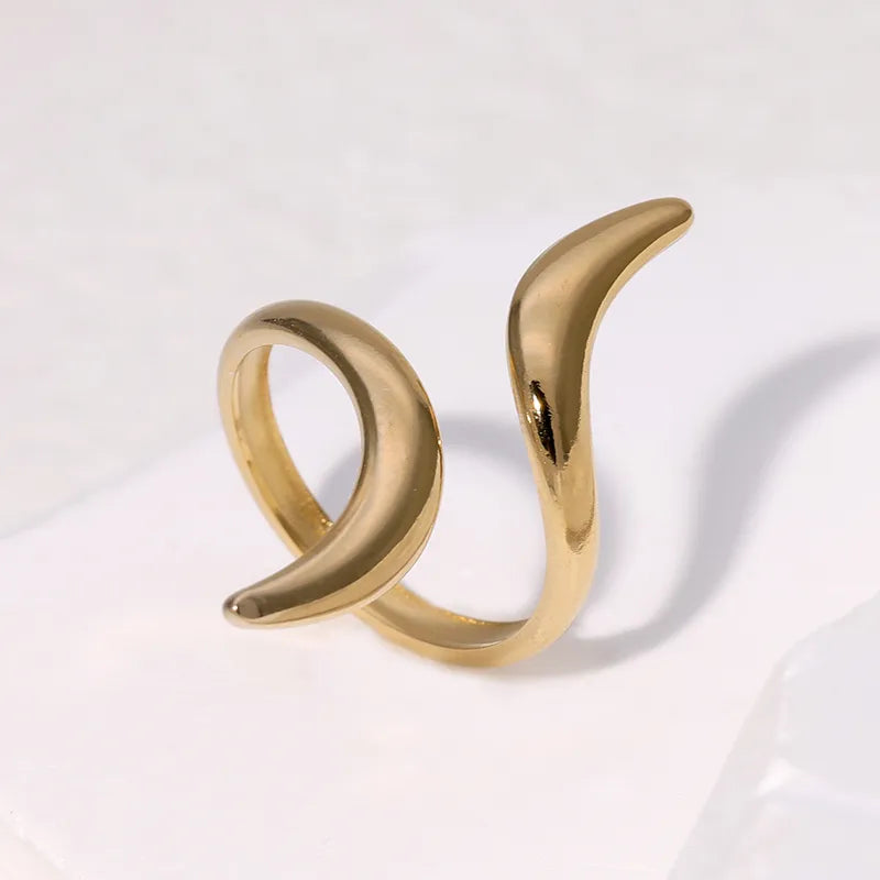 Cocktail Ring - 18k Gold Plated